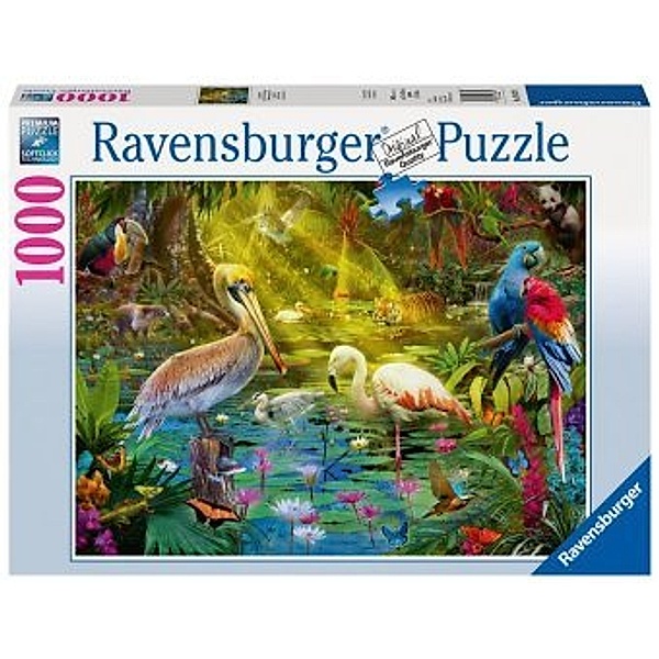 Ravensburger Verlag Puzzle VOGELPARADIES 1.000-teilig