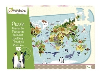 Peggy Diggledey Puzzle Rund WELTKARTE 49 TEILE Ø45cm Kinderpuzzle Puzzlebild NEU 