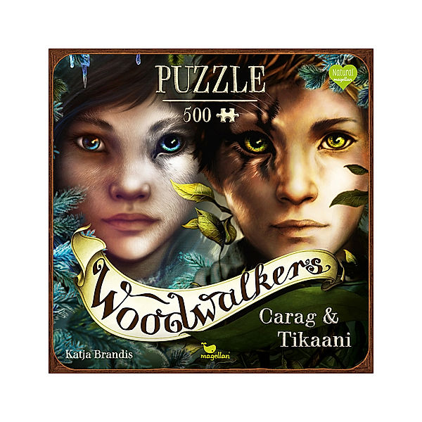 Magellan Verlag Puzzle WOODWALKERS – CARAG & TIKAANI 500-teilig, Katja Brandis