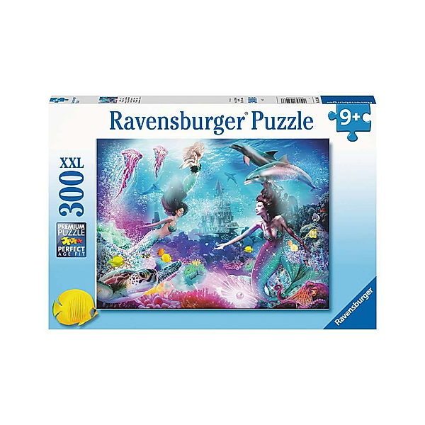 Ravensburger Verlag Puzzle XXL IM REICH DER MEERJUNGFRAUEN 300-teilig
