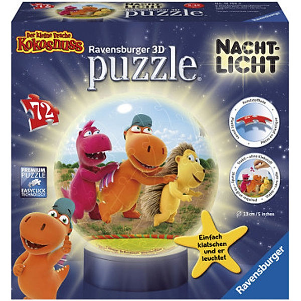 puzzleball, Der kleine Drache Kokosnuss Nachtlicht