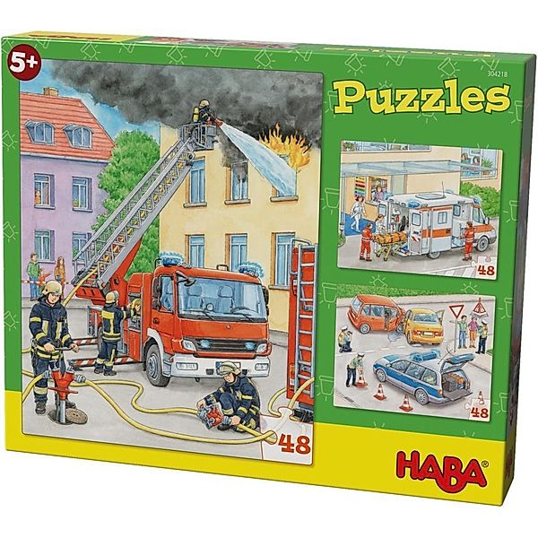 Puzzles Einsatzfahrzeuge (Kinderpuzzle)