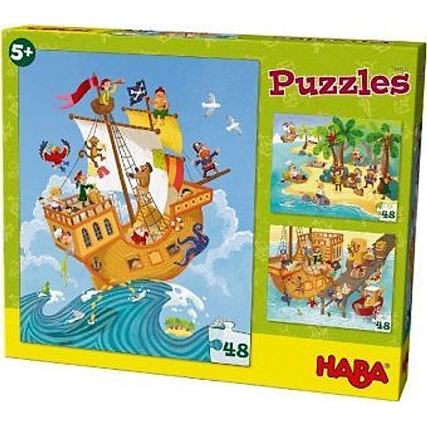 Puzzles Pirat & Co. (Kinderpuzzle)
