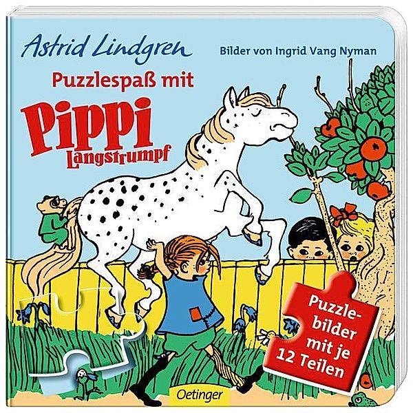 Puzzlespass mit Pippi Langstrumpf, Astrid Lindgren