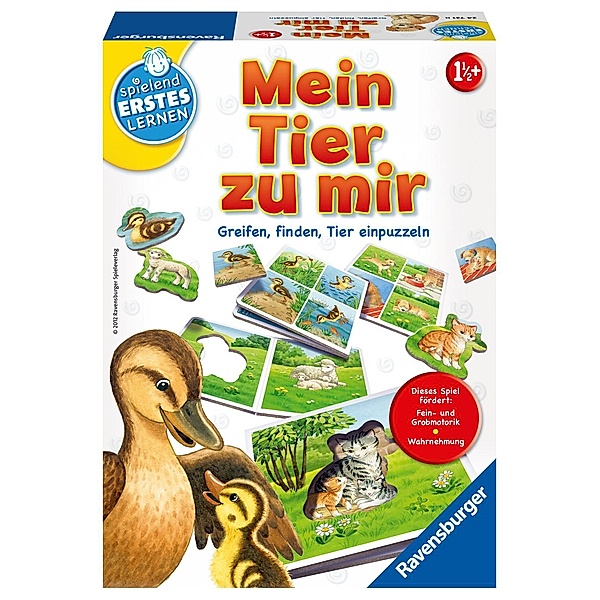 Ravensburger Verlag Puzzlespiel: Mein Tier zu mir