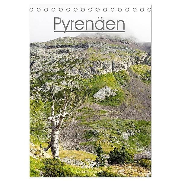 Pyrenäen - Spanien und Frankreich (Tischkalender 2024 DIN A5 hoch), CALVENDO Monatskalender, Miriam Schwarzfischer