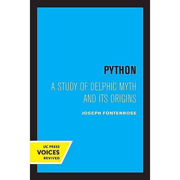 Python, Joseph Fontenrose