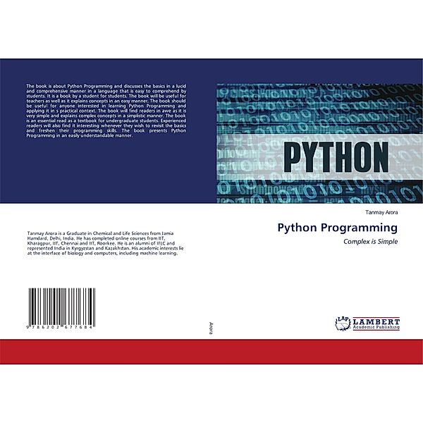 Python Programming, Tanmay Arora