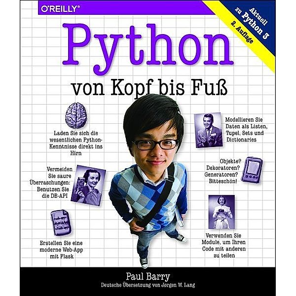 Python von Kopf bis Fuss, Paul Barry