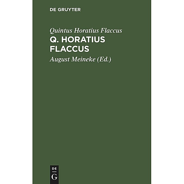 Q. Horatius Flaccus, Quintus Horatius Flaccus