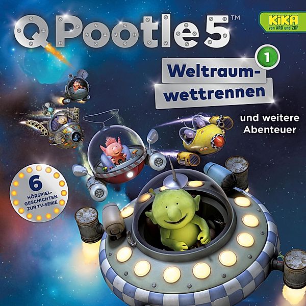 Q Pootle 5 - 1 - 01: Weltraumwettrennen und weitere Abenteuer, Nick Butterworth, Dave Ingham, Jan Ullmann