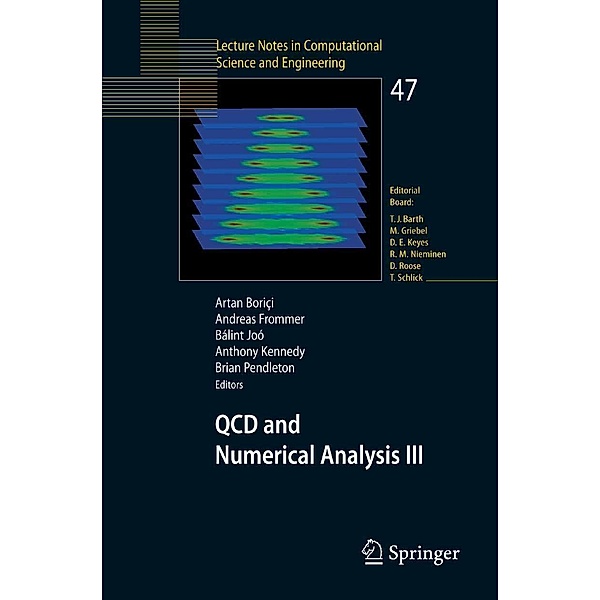 QCD and Numerical Analysis III / Lecture Notes in Computational Science and Engineering Bd.47