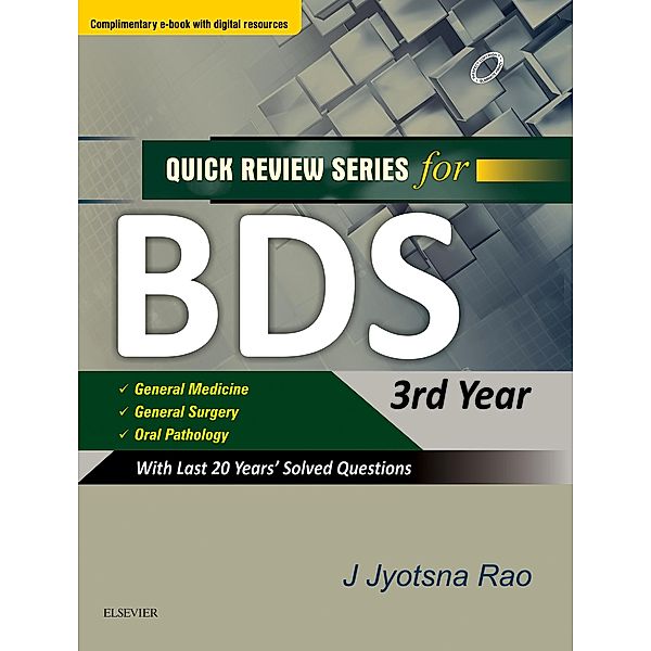 QRS for BDS III Year - E Book, Jyotsna Rao