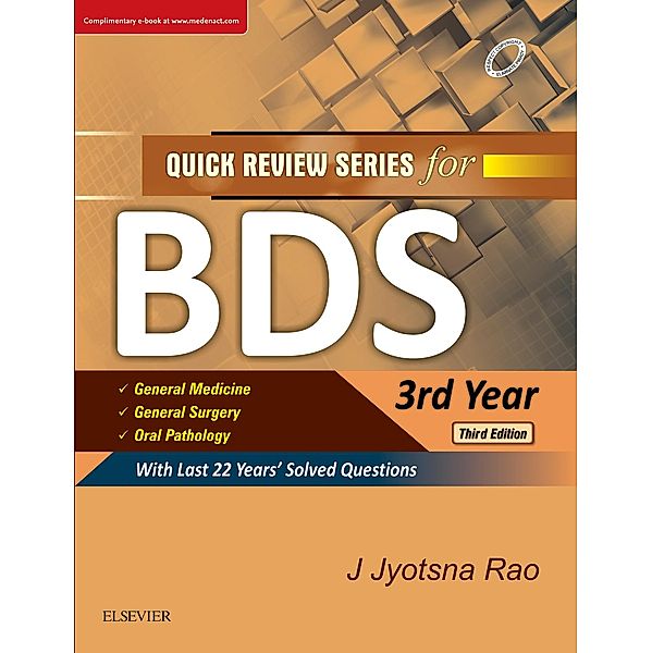 QRS for BDS III Year-E Book, Jyotsna Rao