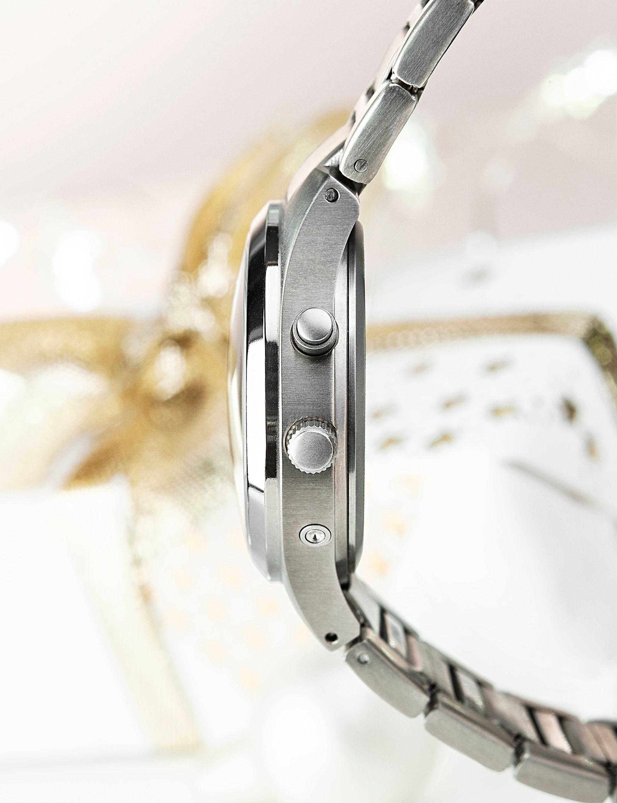 QT Damen Funk-Solar Armbanduhr, Titan bestellen | Weltbild.ch