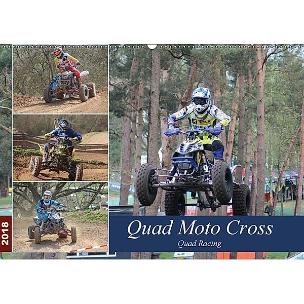 Quad Moto Cross (Wandkalender 2018 DIN A2 quer), k. A. MX-Pfau