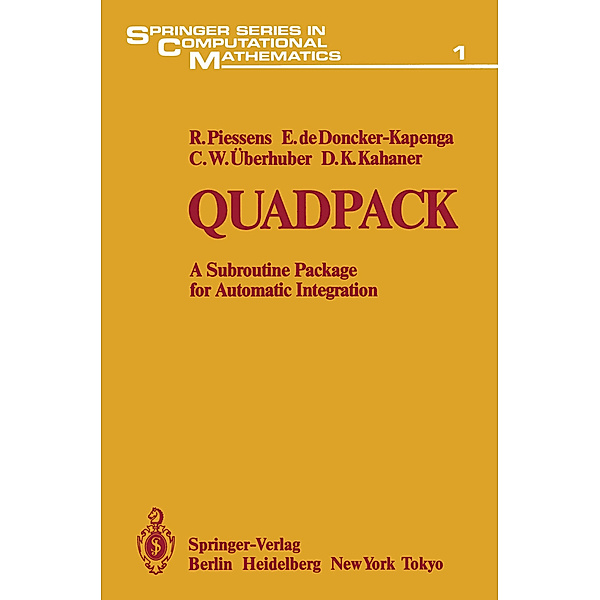 Quadpack, R. Piessens, E. de Doncker-Kapenga, C.W. Überhuber, D.K. Kahaner