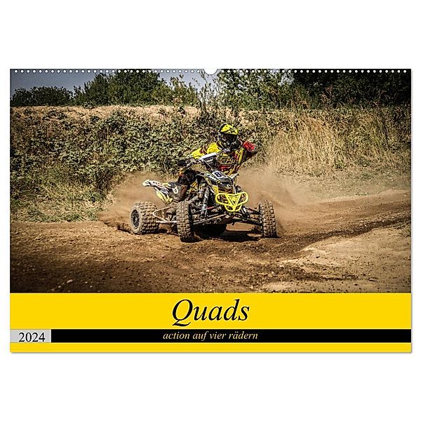 Quad`s action auf vier rädern (Wandkalender 2024 DIN A2 quer), CALVENDO Monatskalender, Arne Fitkau Fotografie & Design