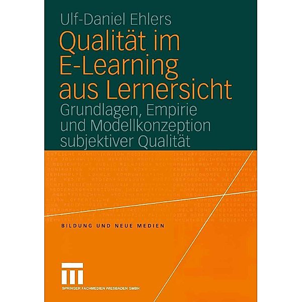 Qualität im E-Learning aus Lernersicht, Ulf-Daniel Ehlers