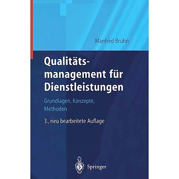Qualitätsmanagement für Dienstleistungen, Manfred Bruhn