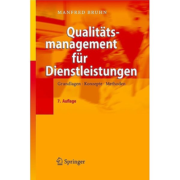 Qualitätsmanagement für Dienstleistungen, Manfred Bruhn