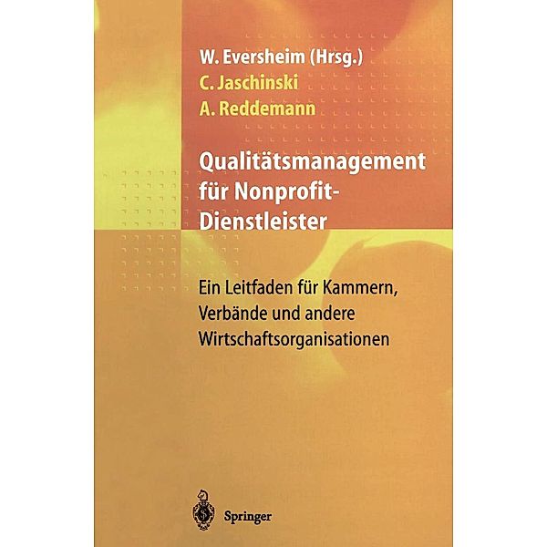 Qualitätsmanagement für Nonprofit-Dienstleister, Christoph Jaschinski, Andreas Reddemann