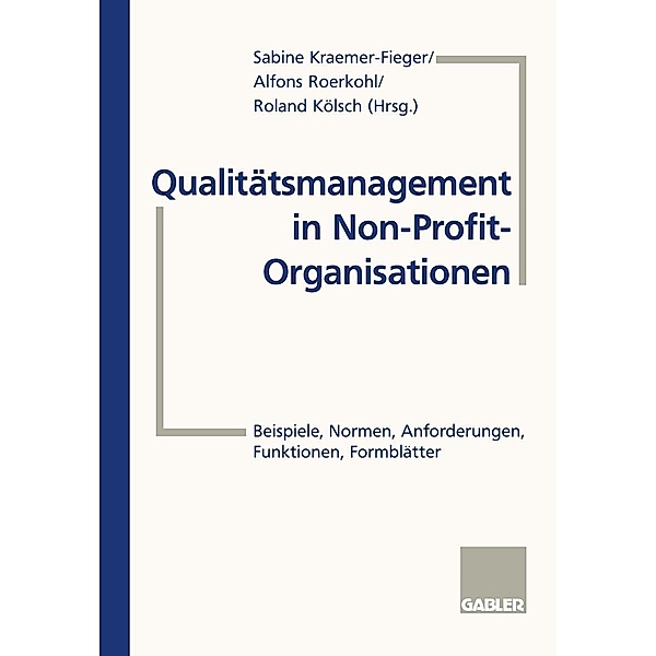 Qualitätsmanagement in Non-Profit-Organisationen, Alfons Roerkohl