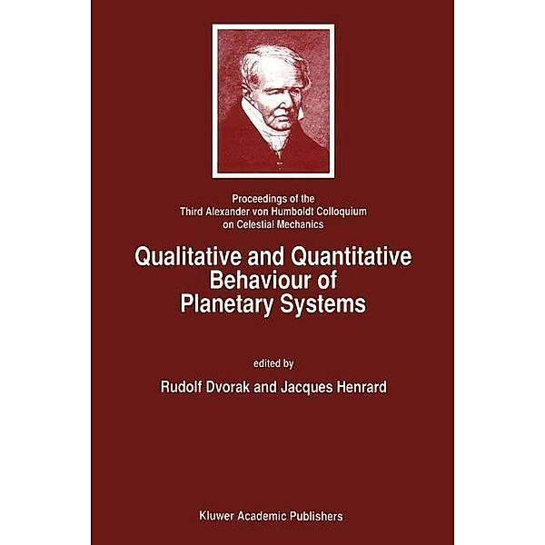 Qualitative and Quantitative Behaviour of Planetary Systems
