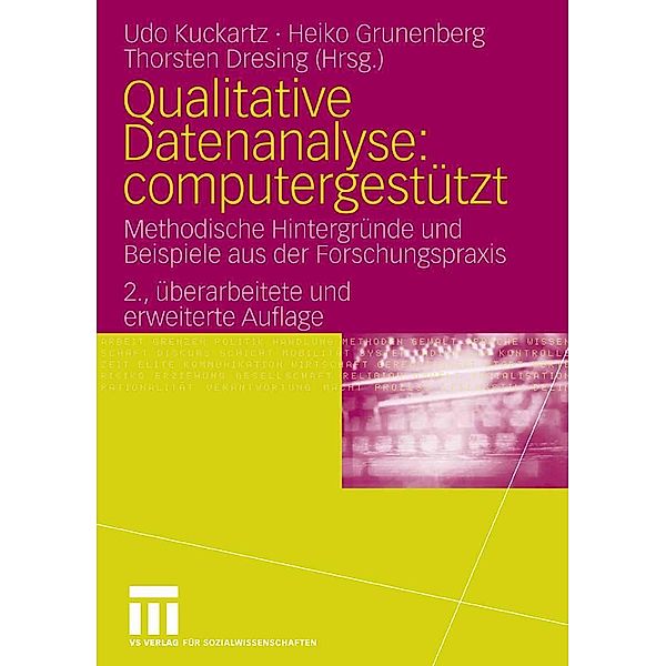 Qualitative Datenanalyse: computergestützt.