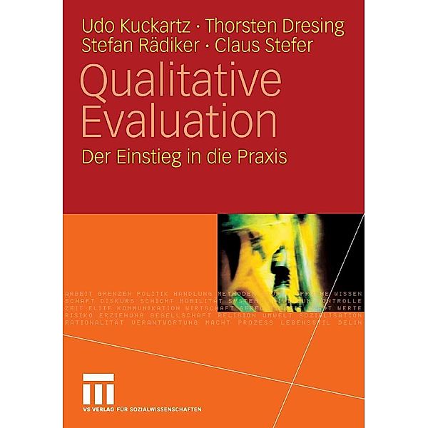 Qualitative Evaluation, Udo Kuckartz, Thorsten Dresing, Stefan Rädiker, Claus Stefer