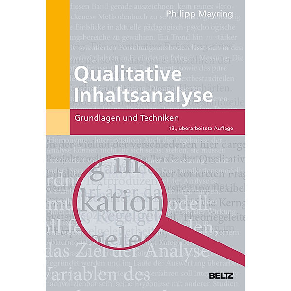 Qualitative Inhaltsanalyse, Philipp Mayring