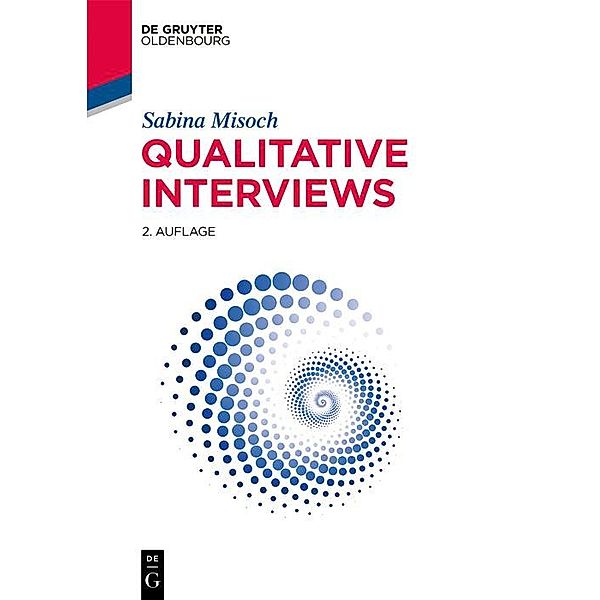 Qualitative Interviews / De Gruyter Studium, Sabina Misoch