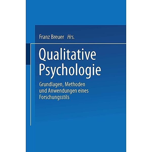 Qualitative Psychologie