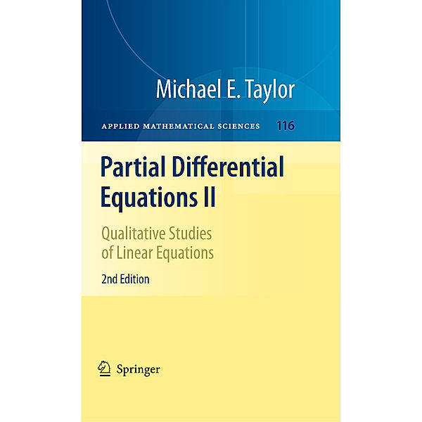 Qualitative Studies of Linear Equations, Michael E. Taylor