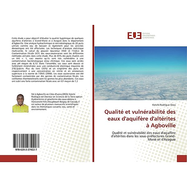 Qualité et vulnérabilité des eaux d'aquifère d'altérites à Agboville, Kotchi Rodrigue Orou