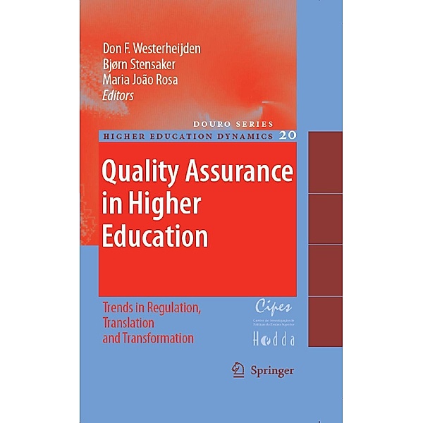 Quality Assurance in Higher Education / Higher Education Dynamics Bd.20