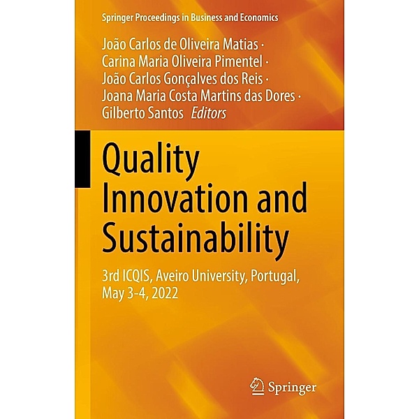 Quality Innovation and Sustainability / Springer Proceedings in Business and Economics