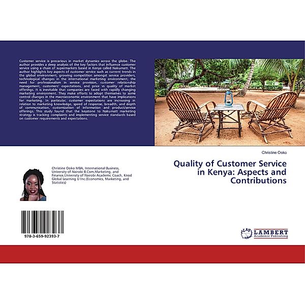 Quality of Customer Service in Kenya: Aspects and Contributions, Christine Ooko
