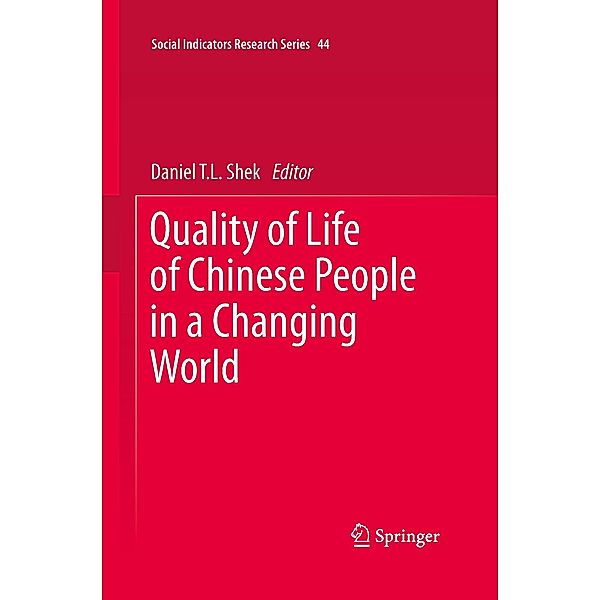 Quality of Life of Chinese People in a Changing World