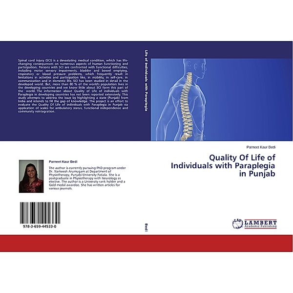 Quality Of Life of Individuals with Paraplegia in Punjab, Parneet Kaur Bedi