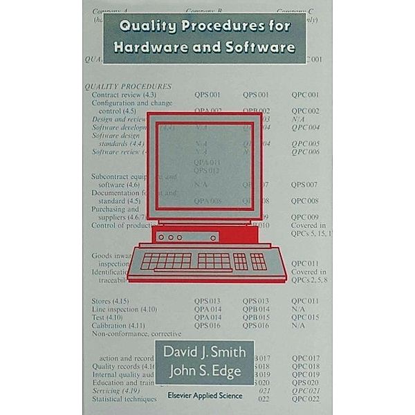 Quality Procedures for Hardware and Software, D. J. Smith, J. S. Edge
