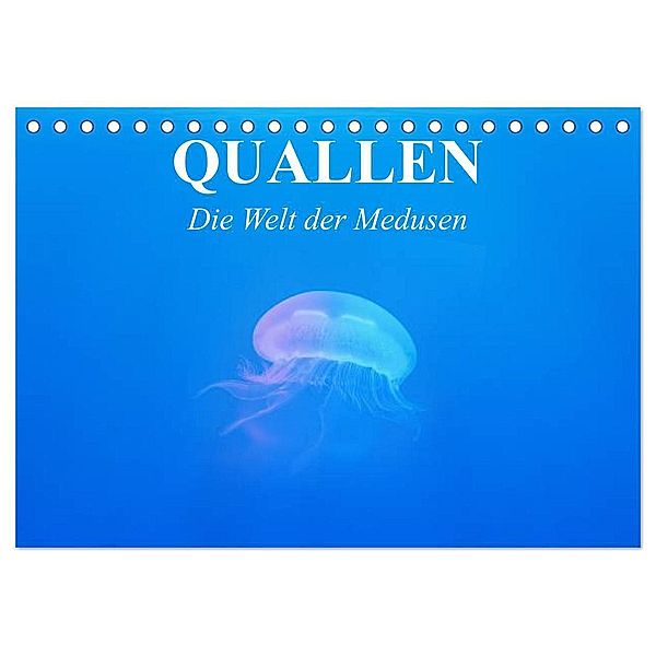 Quallen. Die Welt der Medusen (Tischkalender 2024 DIN A5 quer), CALVENDO Monatskalender, Elisabeth Stanzer