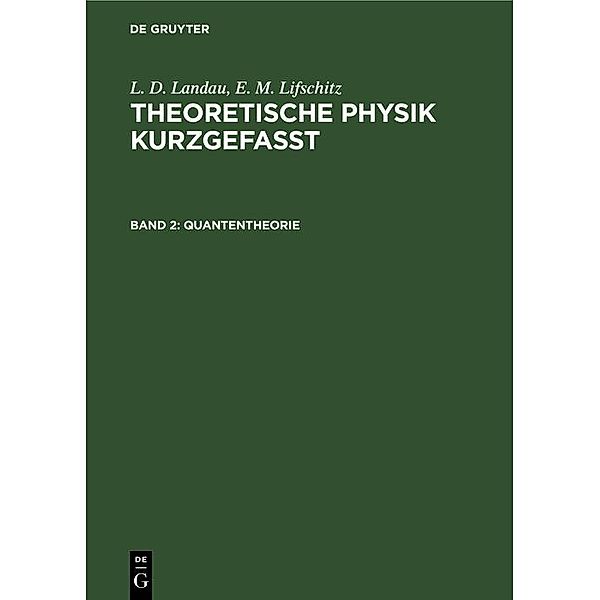 Quantentheorie