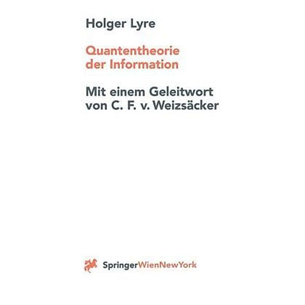 Quantentheorie der Information, Holger Lyre
