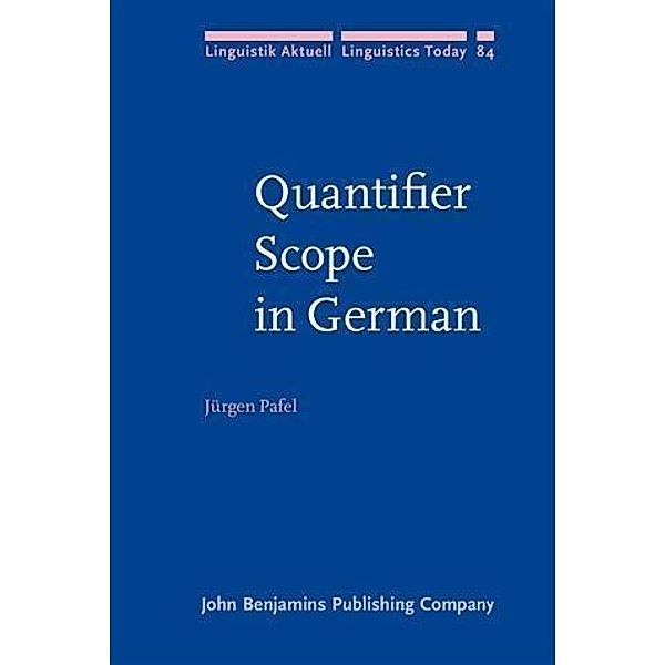 Quantifier Scope in German, Jurgen Pafel