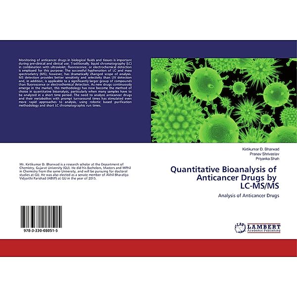 Quantitative Bioanalysis of Anticancer Drugs by LC-MS/MS, Kirtikumar D. Bharwad, Pranav Shrivastav, Priyanka Shah