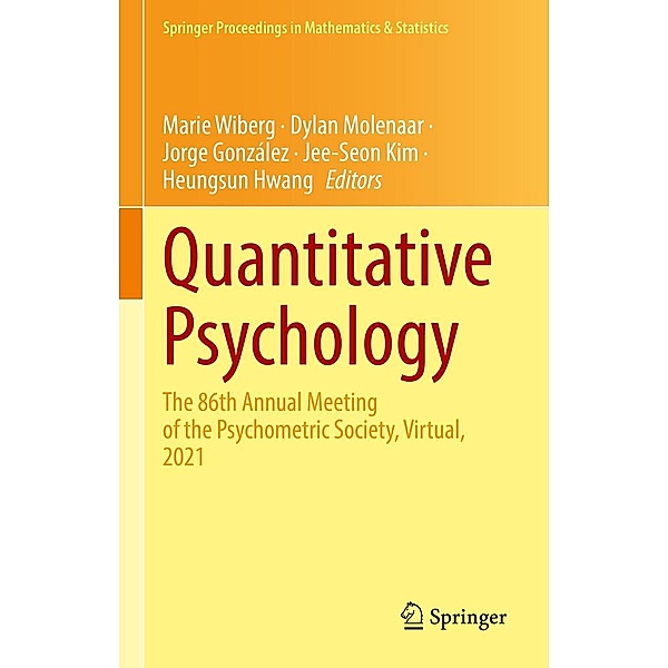 Quantitative Psychology / Springer Proceedings in Mathematics & Statistics Bd.393