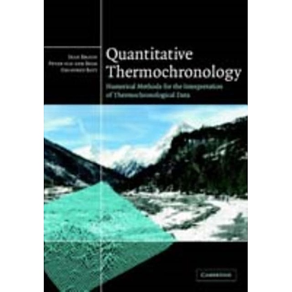 Quantitative Thermochronology, Jean Braun