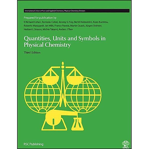 Quantities, Units and Symbols in Physical Chemistry