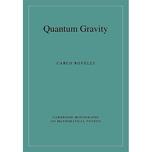 Quantum Gravity, Carlo Rovelli